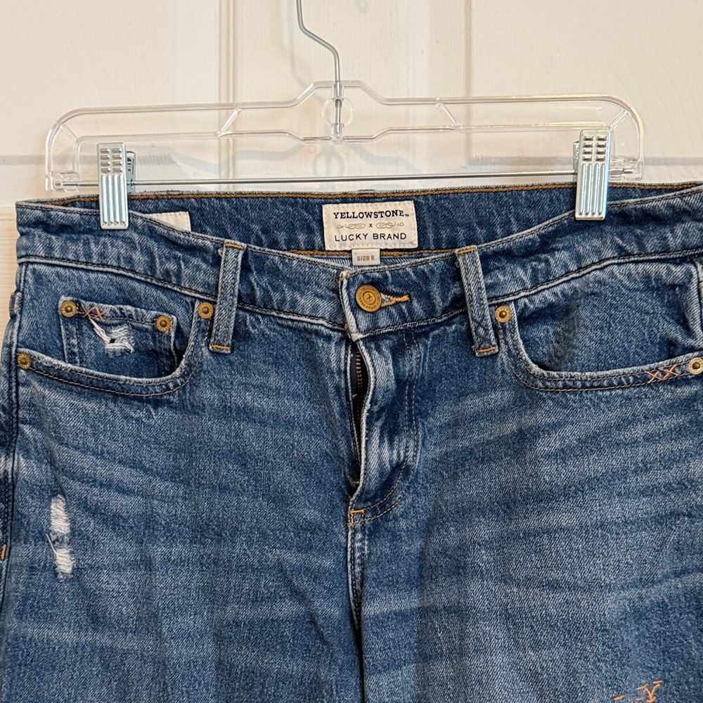 Yellowstone x Lucky Jeans Dark Blue Denim Jeans